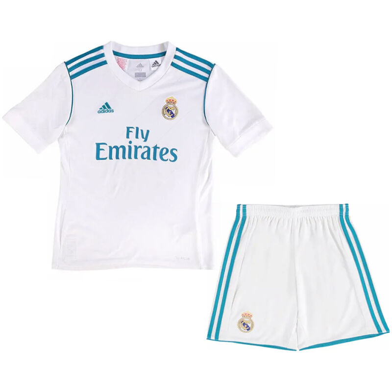 Kinder Retro Real Madrid Heimtrikot 2017/18