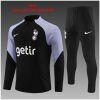 Kids Tottenham Hotspur Training Suit Black 2023/24