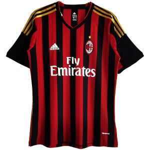 Mens AC Milan Retro Home Jersey 2013/14