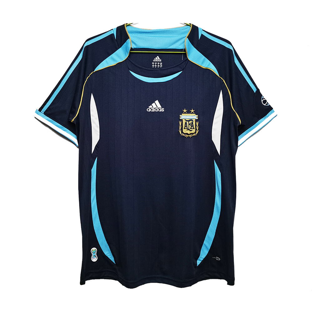 Mens Argentina Retro Away Jersey 2006