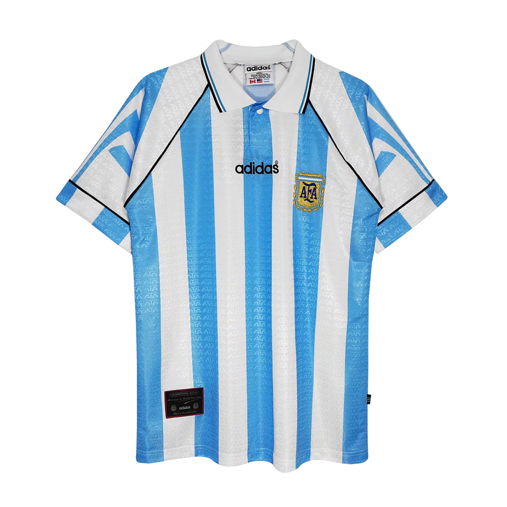 Mens Argentina Retro Home Jersey 1996/97