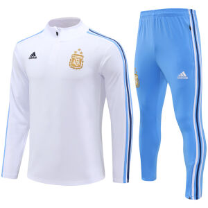 Mens Argentina Training Suit White 2024