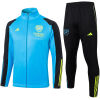 Mens Arsenal Jacket + Pants Training Suit Blue 2023/24