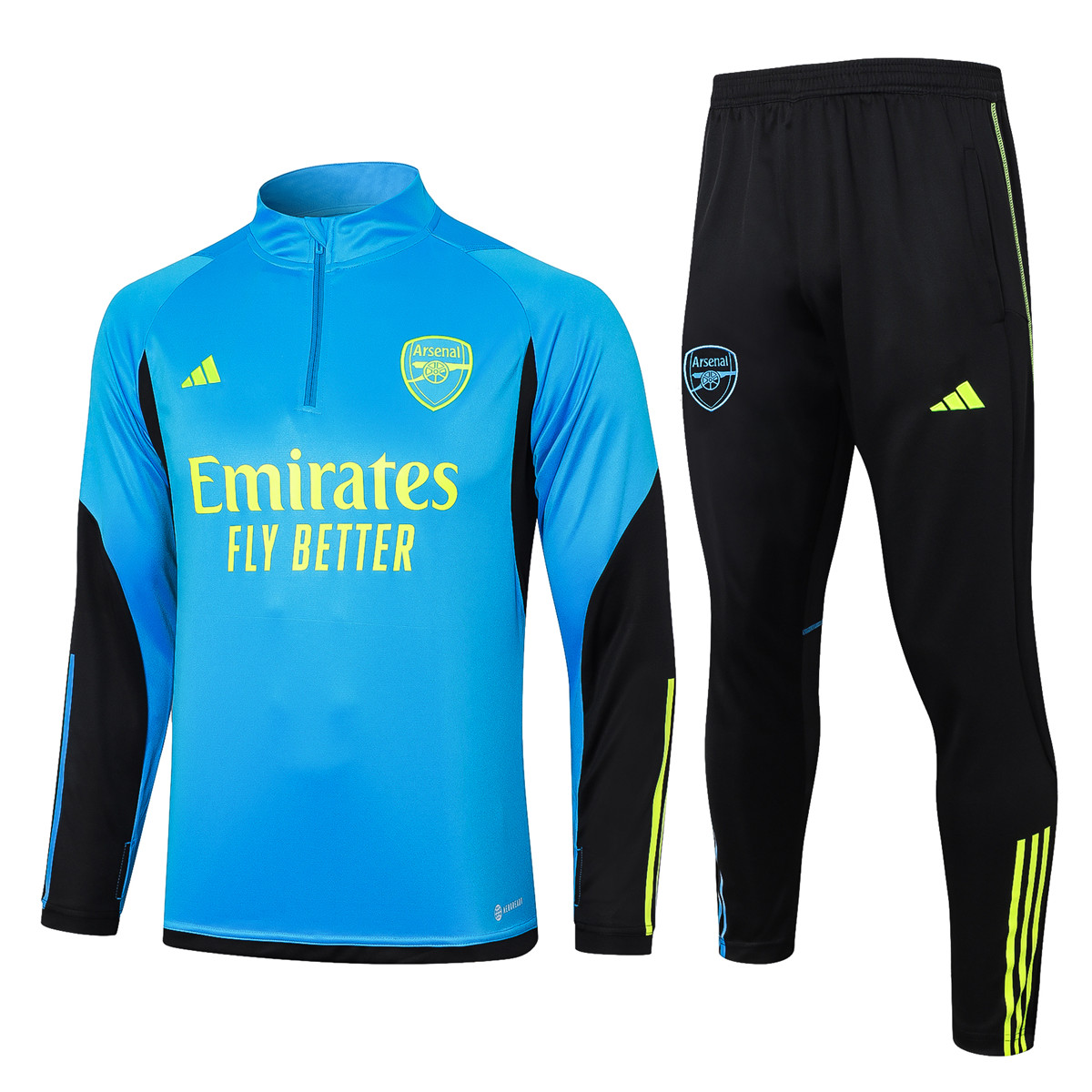 Mens Arsenal Training Suit Blue 2023/24