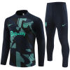 Mens Barcelona Training Suit Royal - Green 2023/24