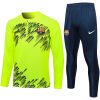 Mens Barcelona Training Suit Yellow 2023/24