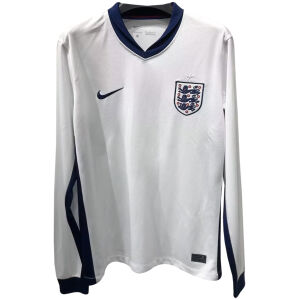 Mens England Home Jersey Long Sleeve 2024