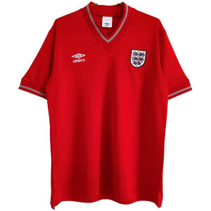Mens England Retro Away Jersey 1984/87