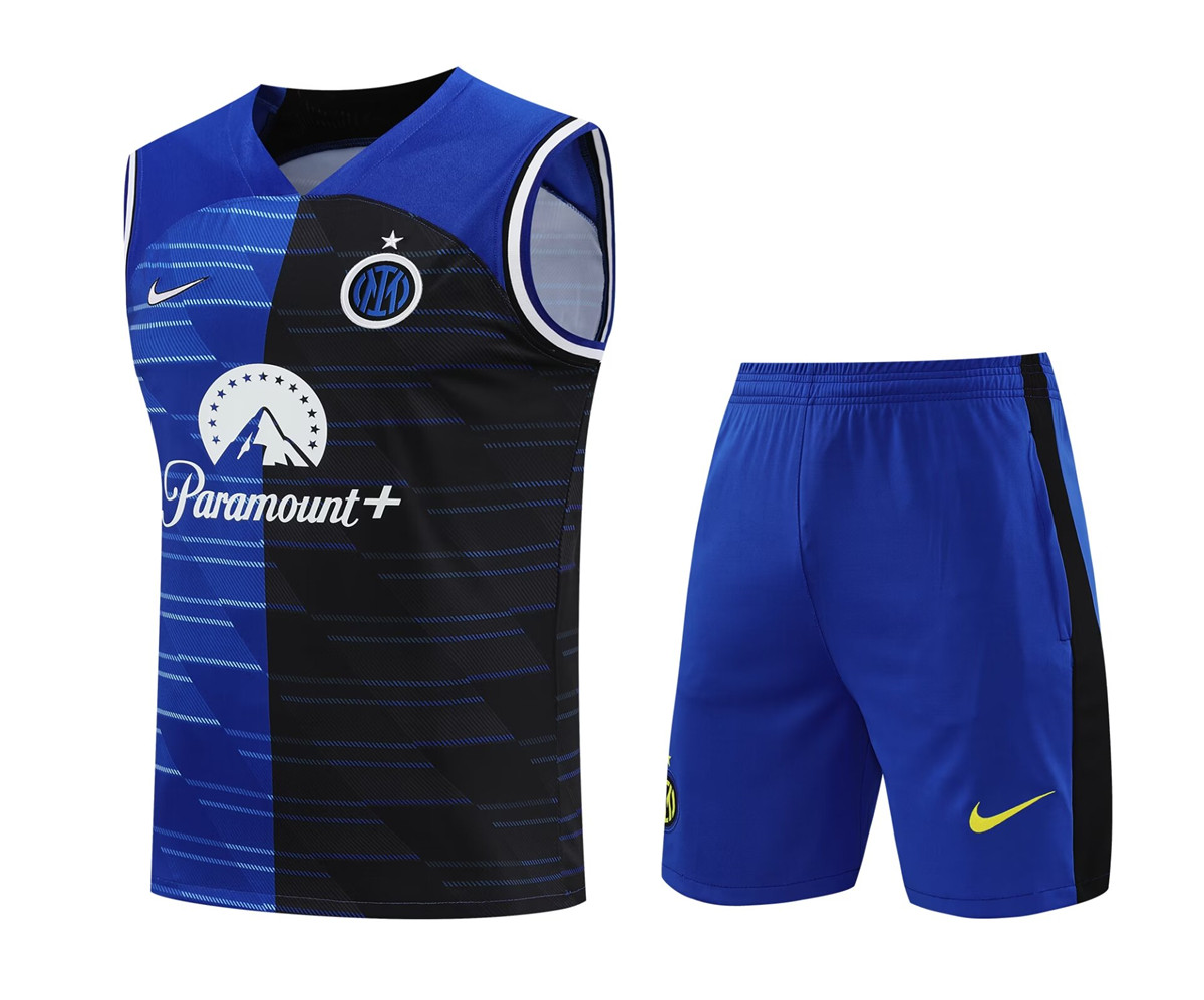 Mens Inter Milan Singlet Suit Blue 2024/25