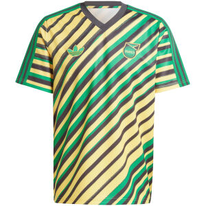 Mens Jamaica Adicolor 3-Stripes Tee Jersey Pure Cotton 3-Color 2024