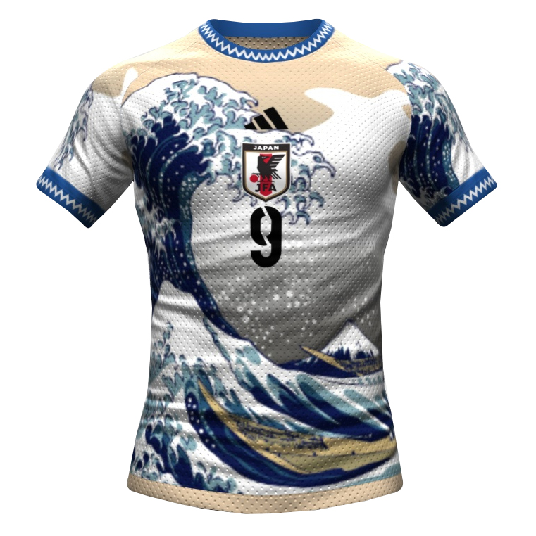 Herren Japan Anime Special Surfing Edition Jersey 2024