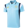 Mens Manchester City Polo Shirt Blue 2023/24