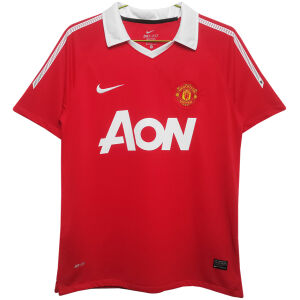 Mens Manchester United Retro Home Jersey 2010/11