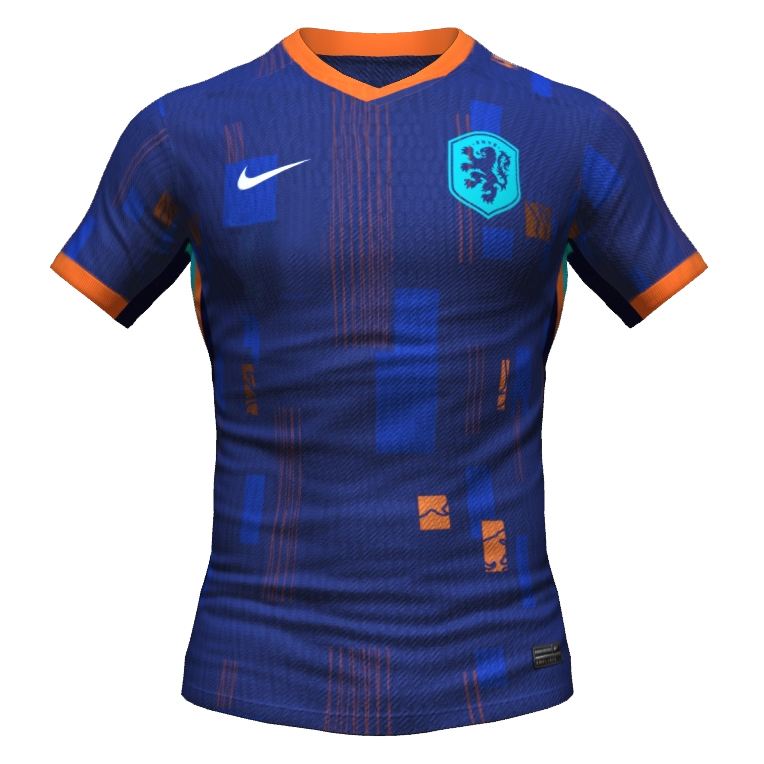 Mens Netherlands Away Authentic Jersey 2024 – Match