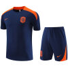 Mens Netherlands Short Training Suit Royal 2024