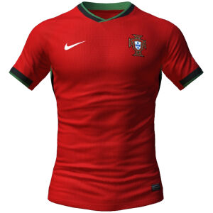 Mens Portugal Home Authentic Jersey 2024 – Match