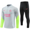 Mens PSG Training Suit Light Grey 2023/24
