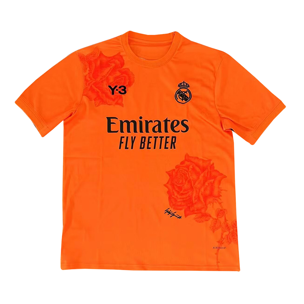Mens Real Madrid Special Edition Orange Y3 Jersey 2024/25