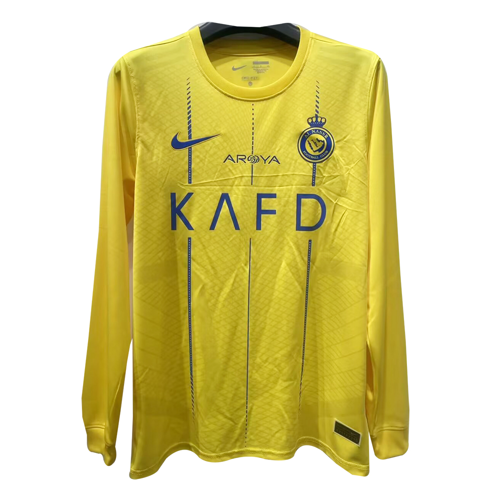 Mens Riyadh Al-Nassr Home Jersey Long Sleeve 2023/24