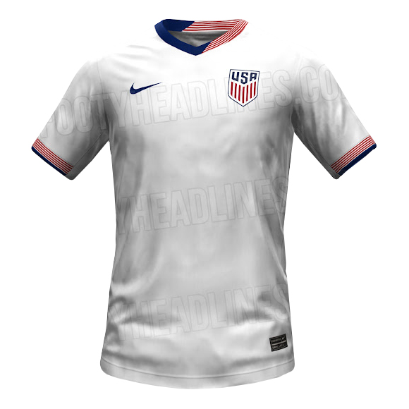 Mens USA Home Jersey 2024