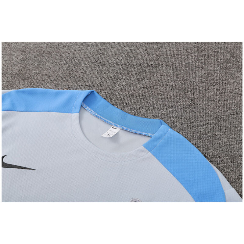 Mens Tottenham Hotspur Short Training Suit Light Grey 2024/25
