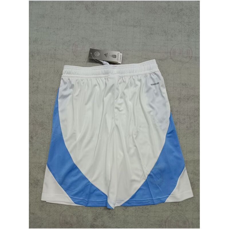 Mens Argentina Home White Shorts 2024