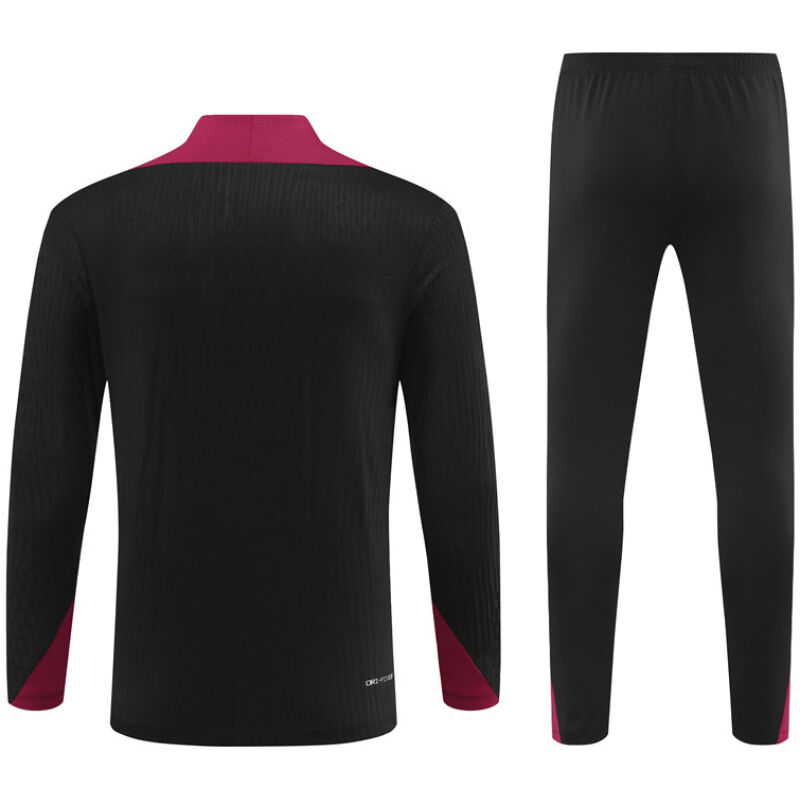 Mens PSG Training Suit Black 2024/25