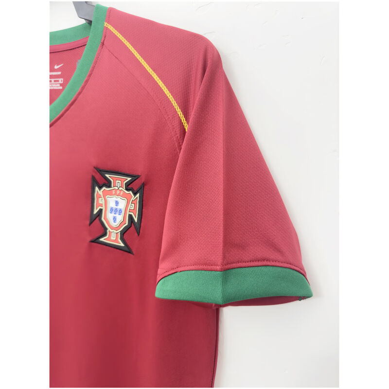 Mens Portugal Retro Home Jersey 2006