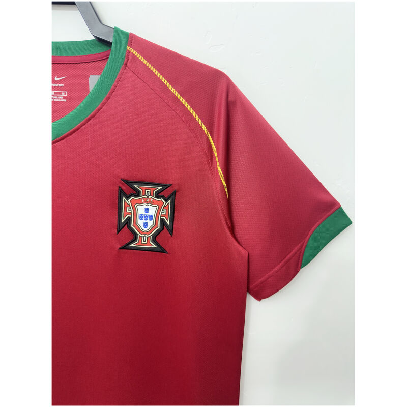 Mens Portugal Retro Home Jersey 2006