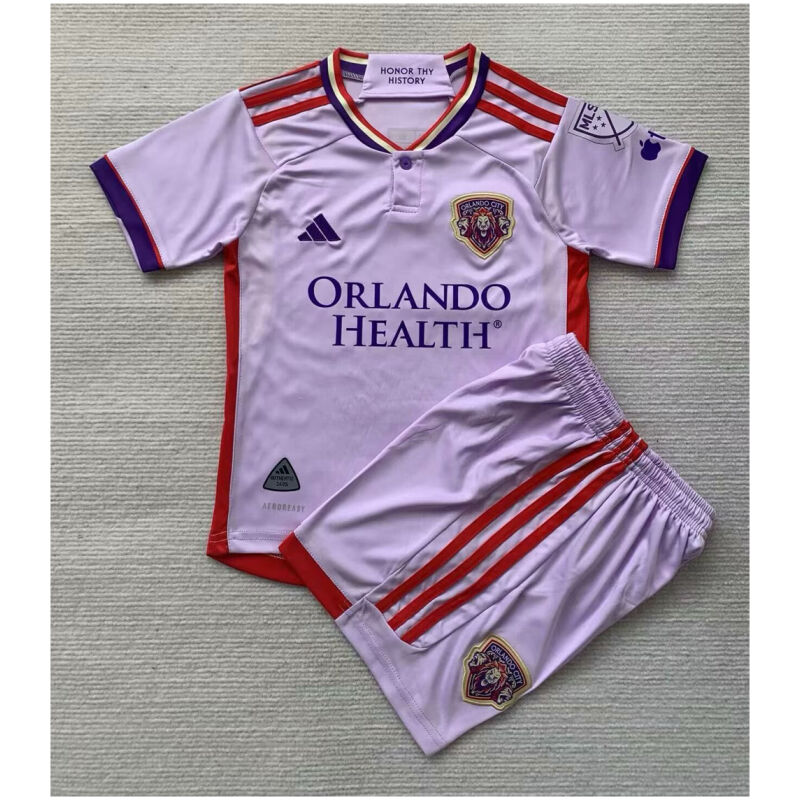 Kids Orlando City FC Away Jersey 2024/25