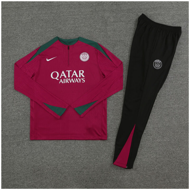 Mens PSG Training Suit Red 2024/25