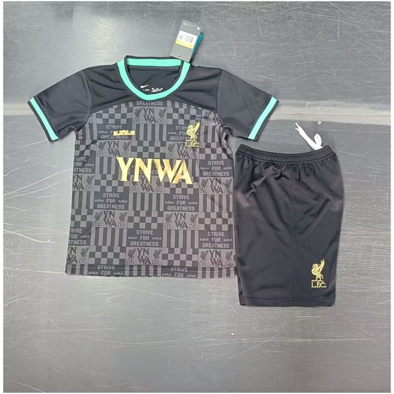 Kids Liverpool x James Black Jersey 2023/24