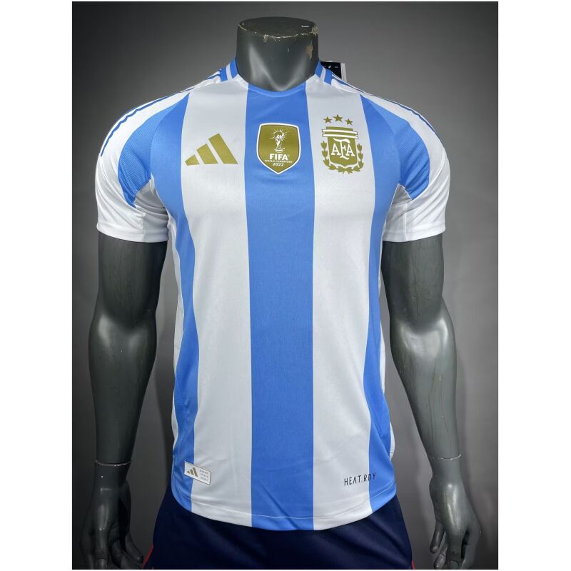 Mens Argentina Home Authentic Jersey 2024 – Match