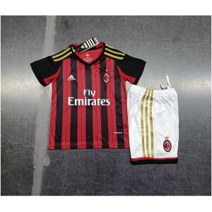 Kids Retro AC Milan Home Jersey 2013/14