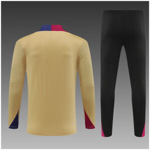 Kids Barcelona Training Suit Gold 2024/25