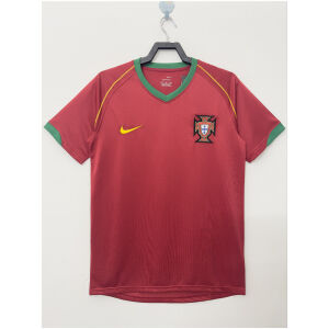 Mens Portugal Retro Home Jersey 2006