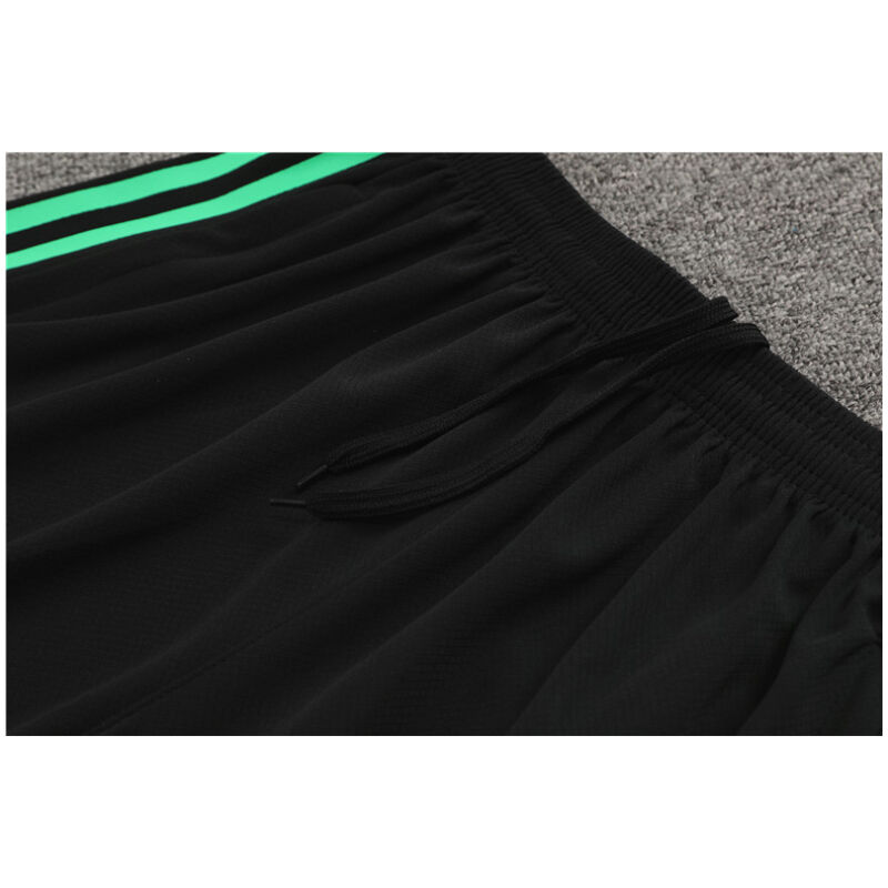 Mens Real Madrid Short Training Suit Green 2023/24