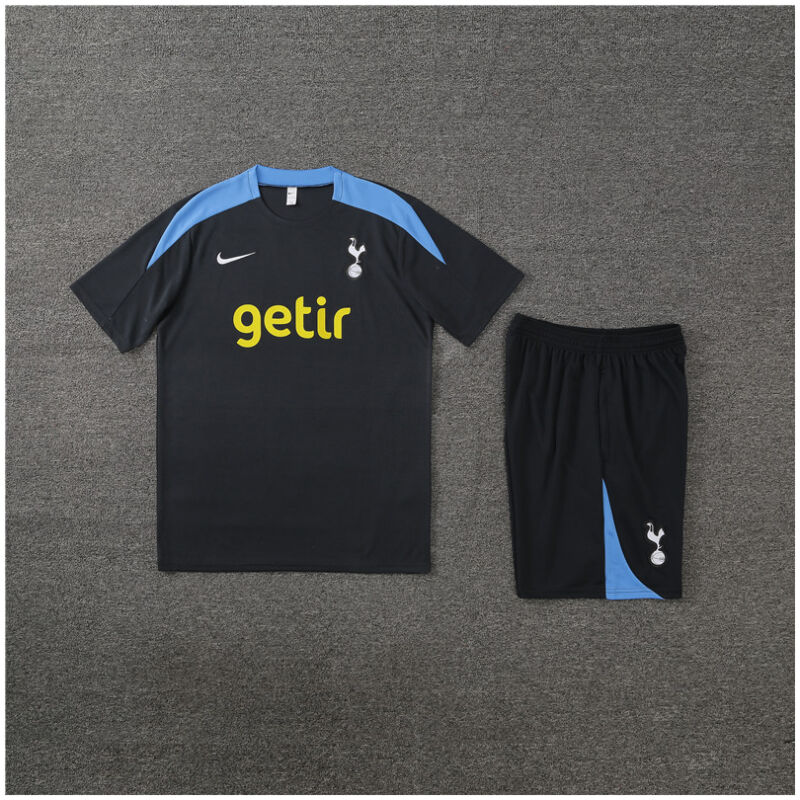 Mens Tottenham Hotspur Short Training Suit Dark Grey 2024/25