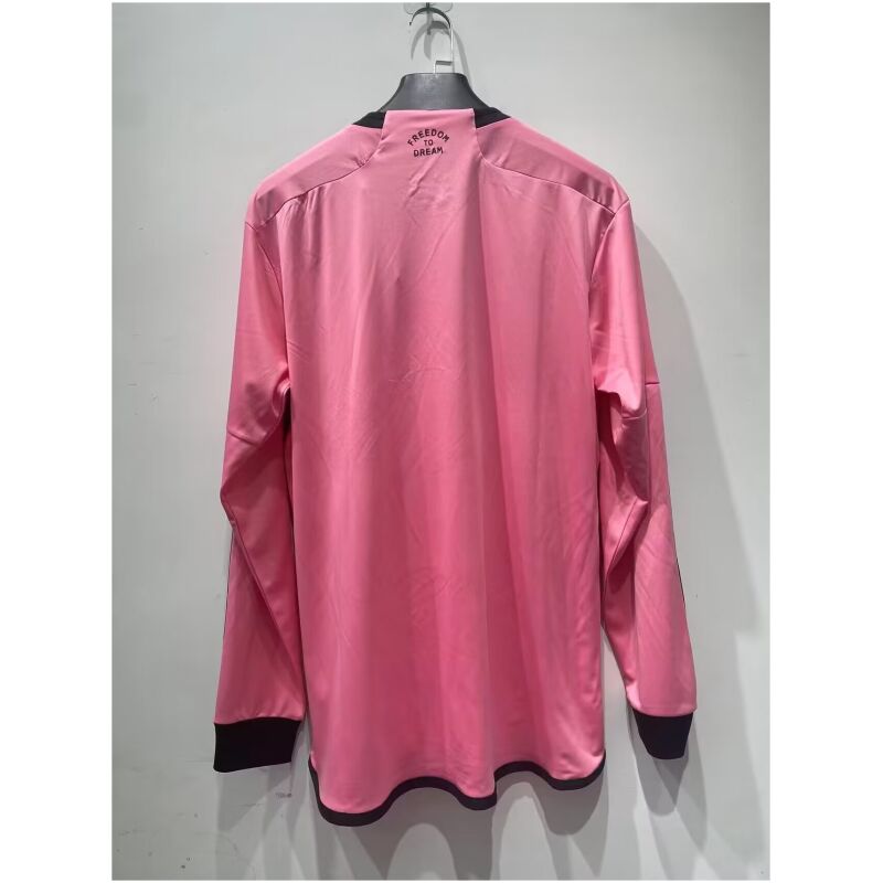 Mens Inter Miami C.F. Home Jersey Long Sleeve 2024/25