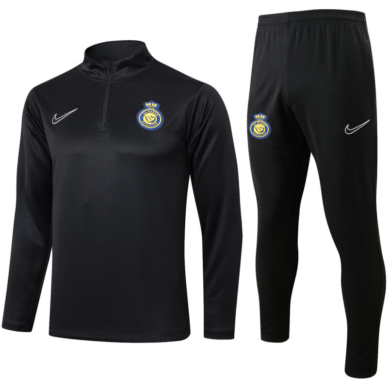 Mens Riyadh Al-Nassr Training Suit Black 2024/25