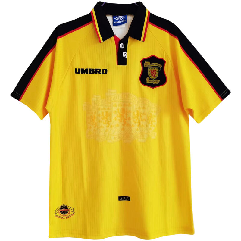 Mens Scotland Retro Away Jersey 1996/98