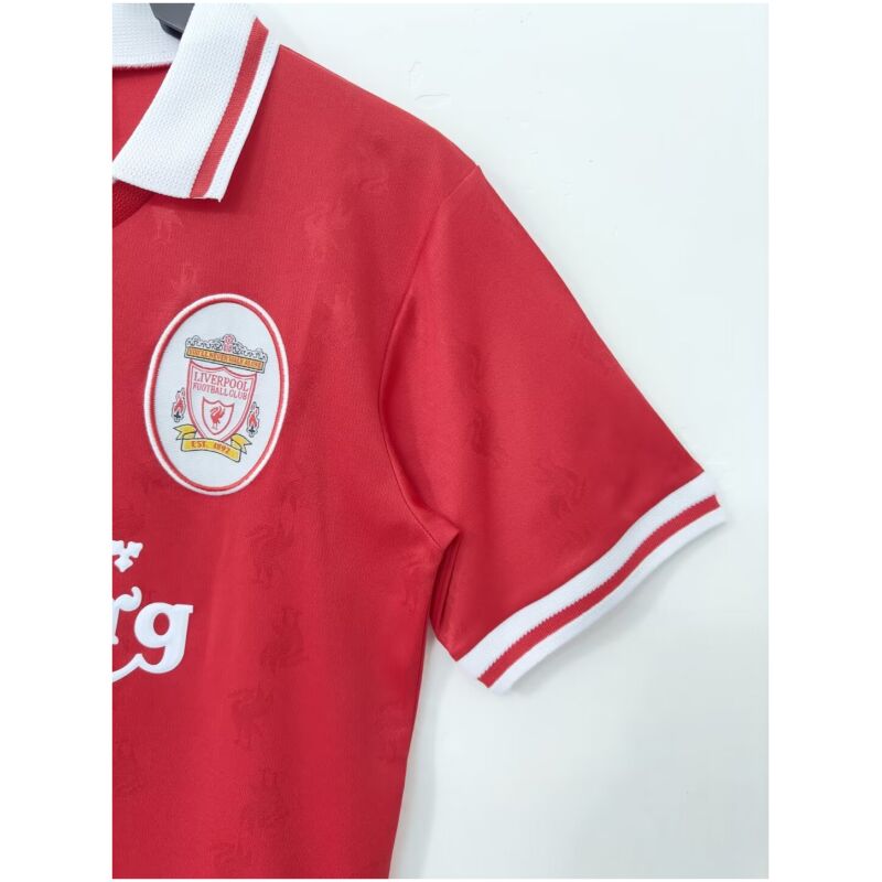 Mens Liverpool Retro Home Jersey  1996/97