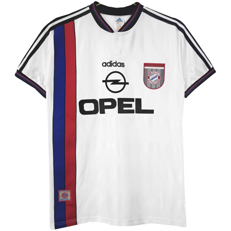 Mens Bayern Munich Retro Away Jersey 1996/98