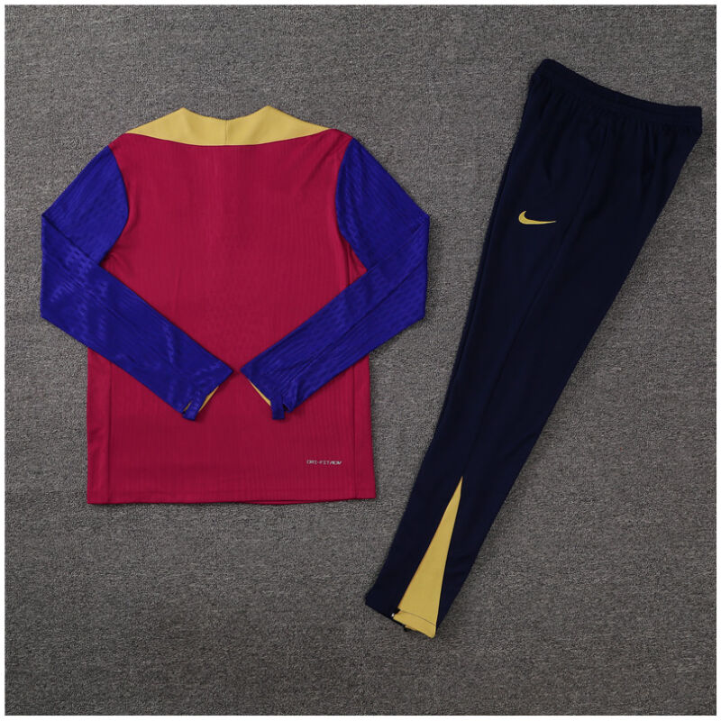 Kids Barcelona Training Suit Red 2024/25