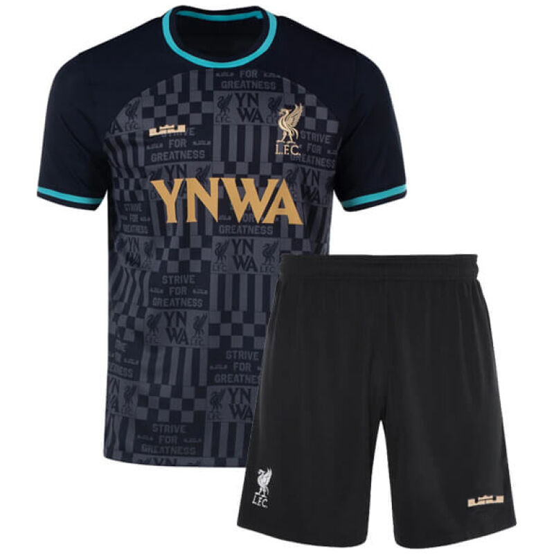 Kids Liverpool x James Black Jersey 2023/24
