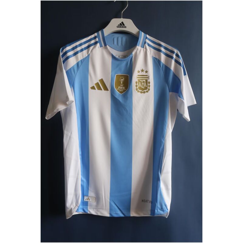 Mens Argentina Home Authentic Jersey 2024 – Match