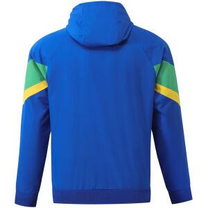 Mens Brazil All Weather Windrunner Jacket Blue 2024