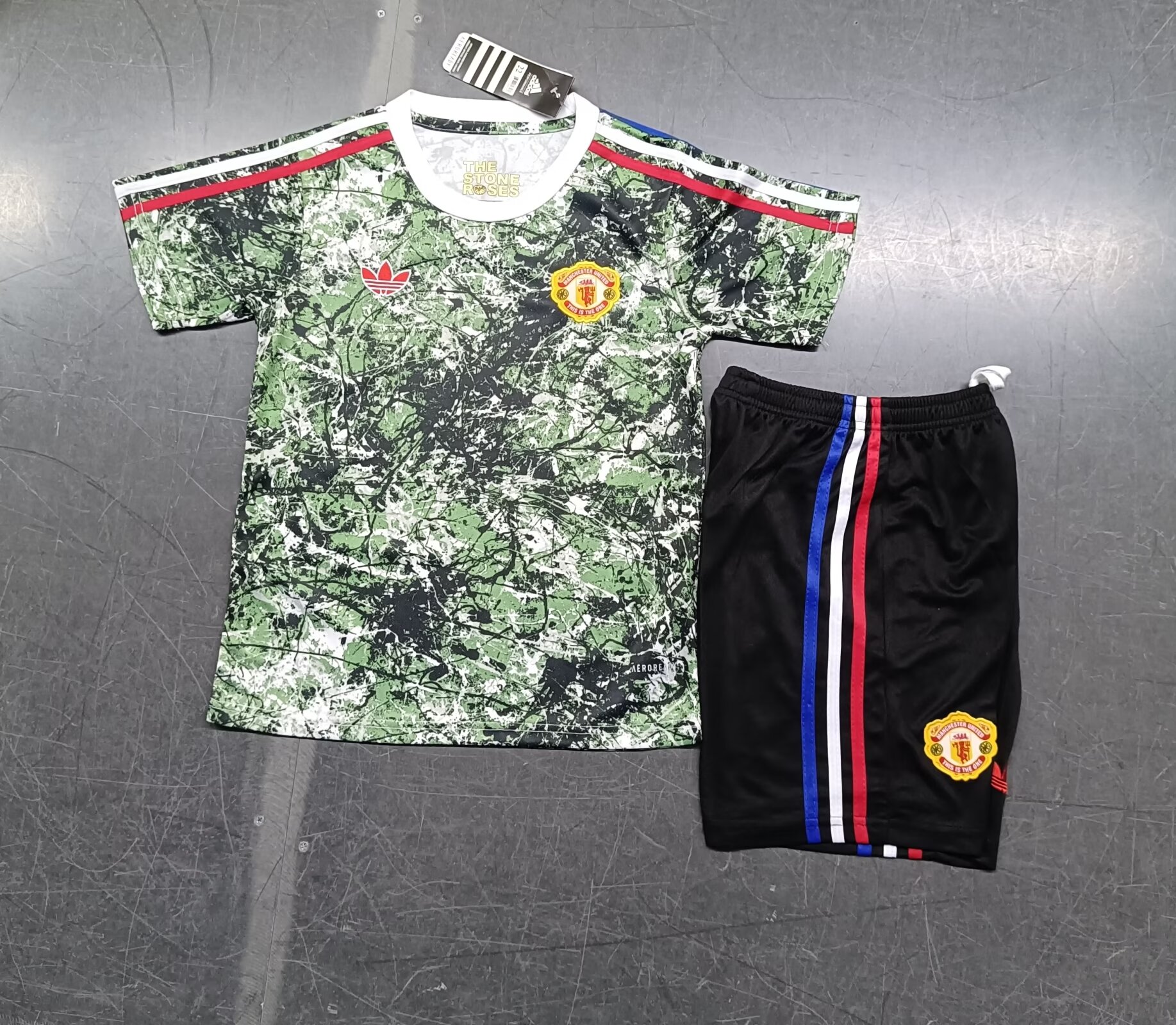 Kids Manchester United Special Green Jersey 2024/25