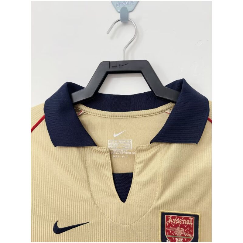 Mens Arsenal Retro Away Jersey  2001/02