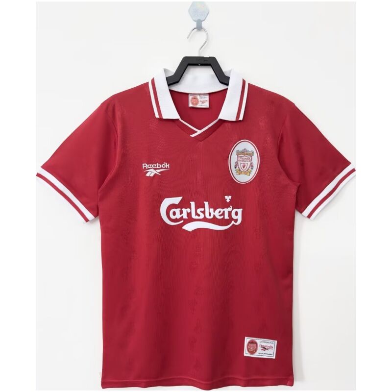 Mens Liverpool Retro Home Jersey  1996/97